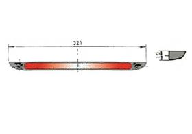 ATRES 740R12 - TERCERA LUZ DE FRENO LEDS 12V
