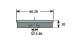 ATRES 746A50 - REFLEX AMBAR C/AGUJ.CENTRAL