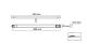 ATRES LI040000 - BARRA 12V/24V LONGITUD 400 MM